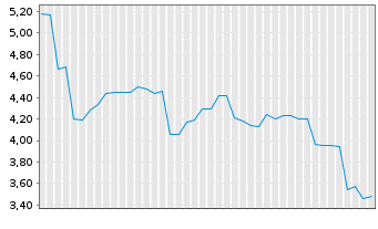 Chart SHEIN Global Holdings Ltd. Class B - 6 Monate