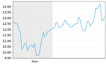 Chart Pony AI Inc. - 6 Monate