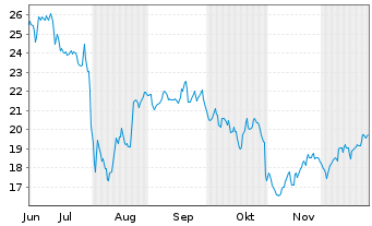 Chart ALKAMI TECHNOLOGY INC. - 6 Monate