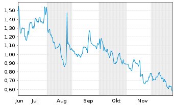Chart Capstone Therapeutics Corp. - 6 Monate