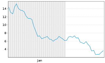 Chart Digital Brands Group Inc. - 6 Months