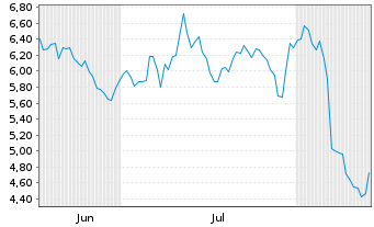 Chart Geospace Technologies Corp. - 6 Monate