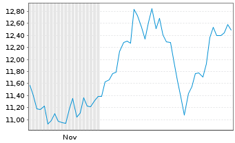 Chart Infinity Natural Resour. Inc. - 6 Monate