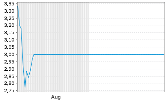 Chart Microvision Inc. Del - 6 Monate