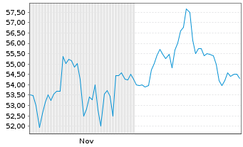 Chart Sonic Automotive Inc. - 6 Monate