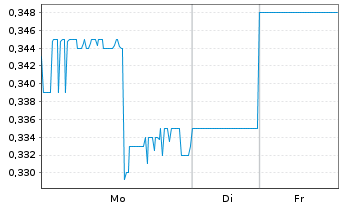 Chart New Earth Resources Corp. - 1 Woche