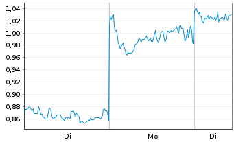 Chart Mini Future Long BYD - 1 Woche