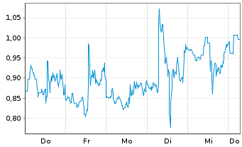 Chart Mini Future Short Snowflake - 1 Week