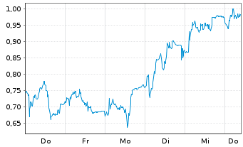 Chart Mini Future Long Brenntag - 1 Woche
