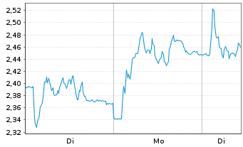 Chart Mini Future Long Salzgitter - 1 Woche