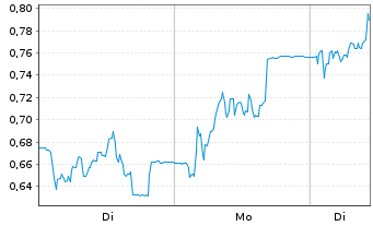 Chart Mini Future Long secunet - 1 Woche