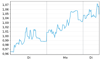 Chart Mini Future Long PVA TePla - 1 Week