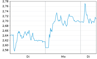 Chart Mini Future Long Salzgitter - 1 Woche