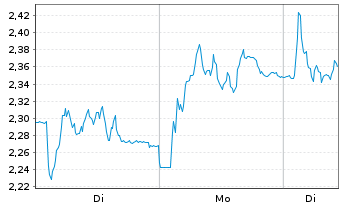 Chart Mini Future Long Salzgitter - 1 Woche
