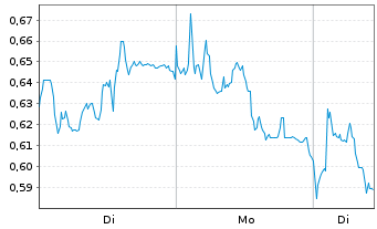 Chart Mini Future Short Puma - 1 Woche