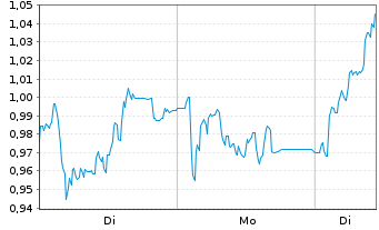 Chart Mini Future Long FinTech Group - 1 Woche
