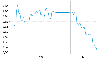 Chart Mini Future Short FinTech Group - 1 Woche