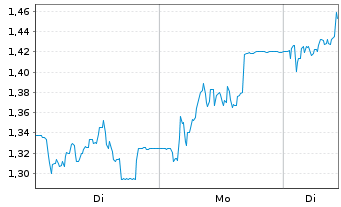 Chart Mini Future Long secunet - 1 Woche