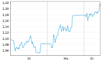 Chart Mini Future Long secunet - 1 Woche
