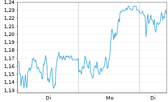 Chart Mini Future Long Fraport - 1 Woche