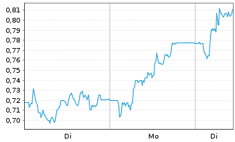 Chart Mini Future Long Indus Holding - 1 Week