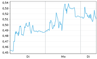 Chart Mini Future Long Hexatronic Group - 1 Woche