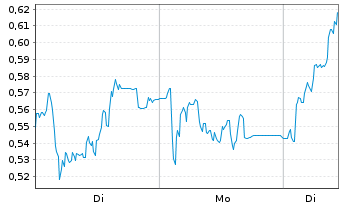 Chart Mini Future Long FinTech Group - 1 Woche