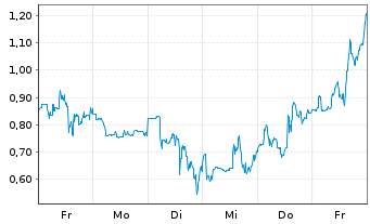 Chart Mini Future Long Standard Lithium - 1 Woche