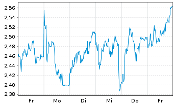 Chart Mini Future Short Industria de Diseno Textil - 1 Woche
