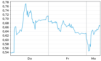 Chart Mini Future Long FinTech Group - 1 Woche