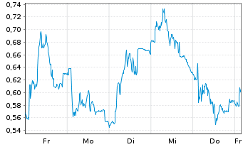 Chart Mini Future Long FinTech Group - 1 Woche