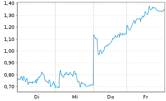 Chart Mini Future Short BMW - 1 Woche