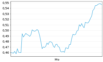 Chart Mini Future Long Hannover Rueck - 1 Woche