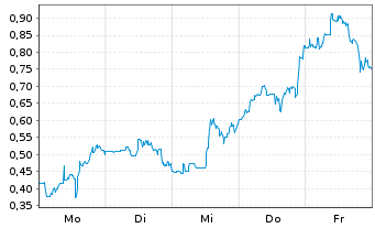 Chart Mini Future Long Standard Lithium - 1 Woche