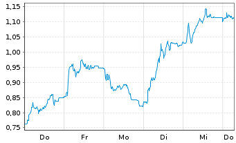 Chart Mini Future Short FinTech Group - 1 Week
