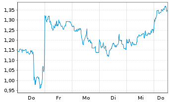 Chart Mini Future Short BYD - 1 Woche