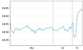 Chart UBS IE-UBS CL.AW.Gl.Dev.Eq.CTB - 1 Woche