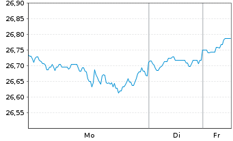 Chart ACMBernst.-Sele.Abs.Alpha Ptf. AA Acc.EUR Hed.o.N. - 1 Woche