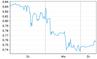 Chart Gold Resource Corp. - 1 Woche