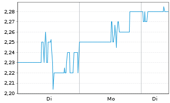 Chart Rithm Property Trust Inc. - 1 Woche