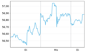 Chart Inv.Dynamic Large Cap Val.ETF - 1 Woche
